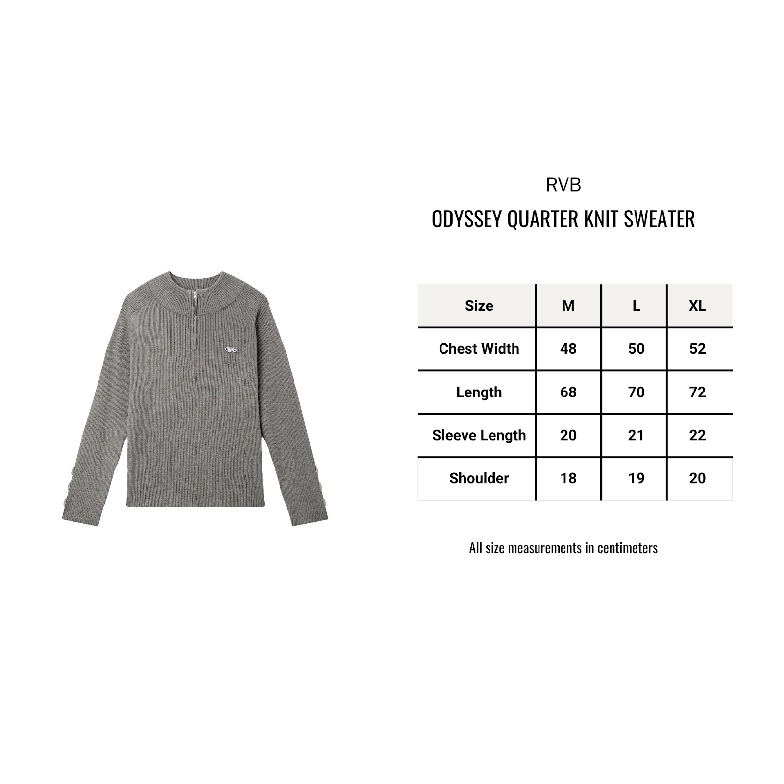 Odyssey Quarter Knit Sweater