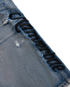 Celestial Destroyed Denim Shorts