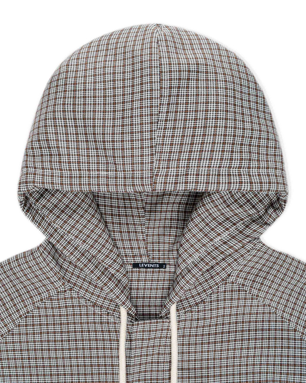 Plaid Zipper Hoodie