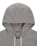 Plaid Zipper Hoodie