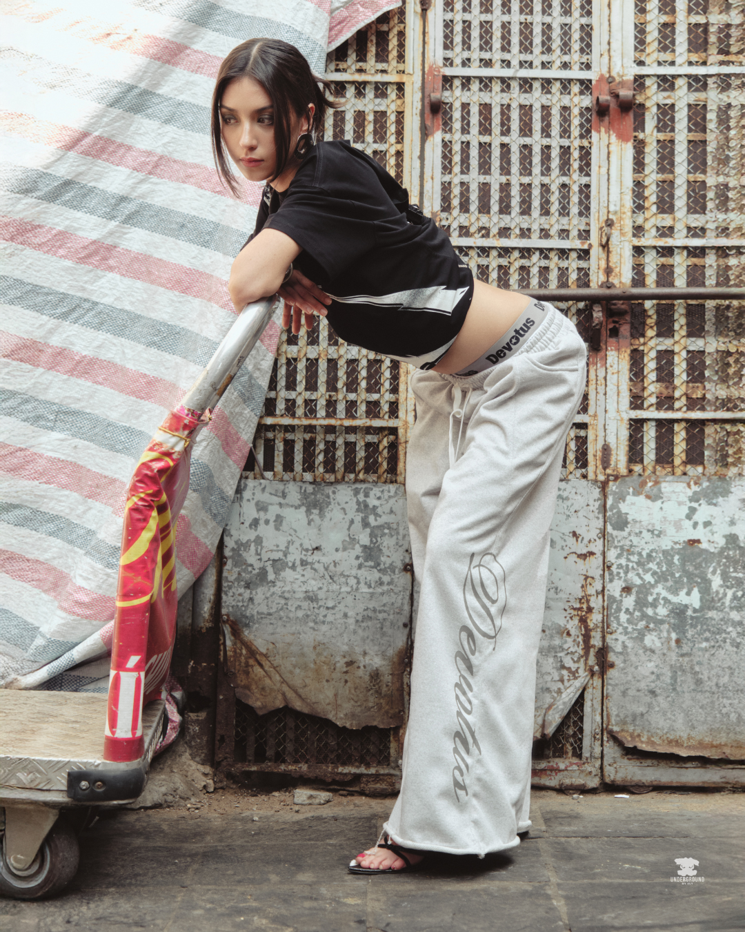 Widepants Baggy Sweatpants Grey