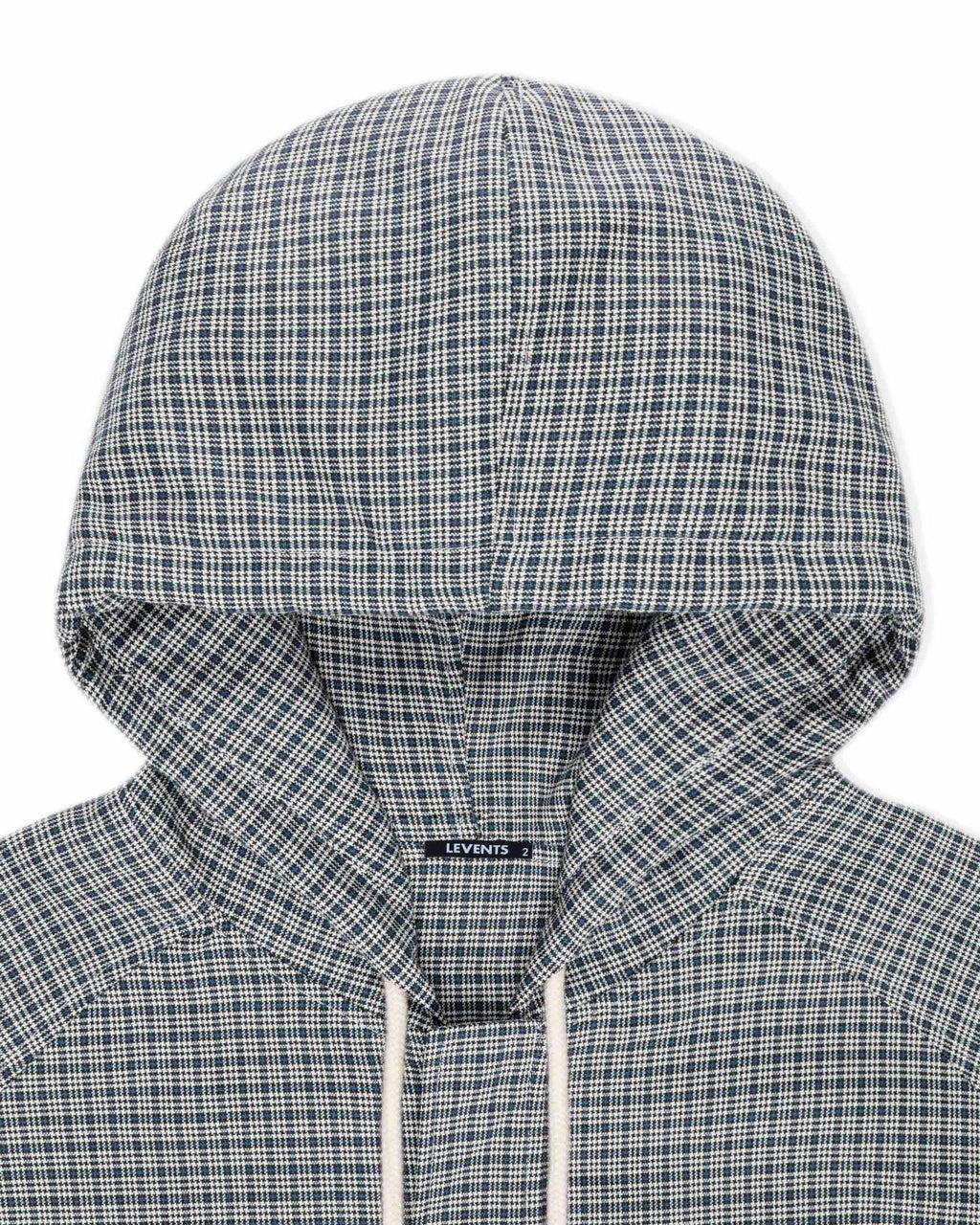 Plaid Zipper Hoodie