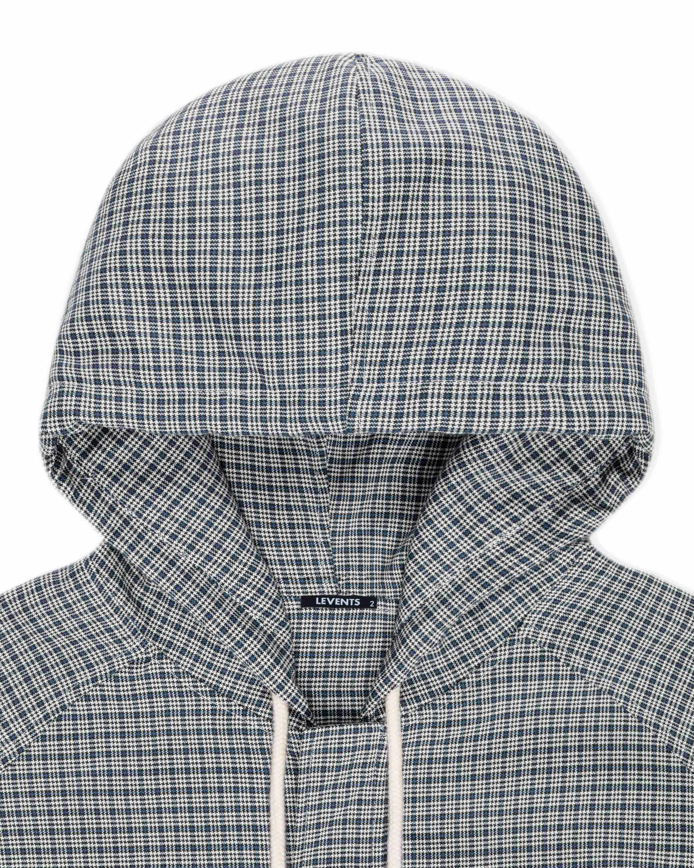 Plaid Zipper Hoodie
