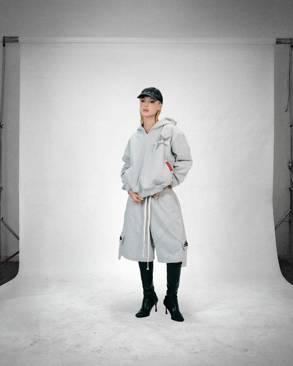 Ashen Oversized Hoodie