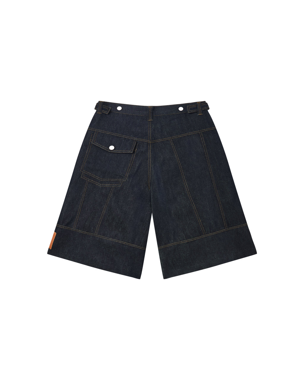 RVB Shinka Core Denim Jort Wide Leg Shorts Blue Vietnamese Streetwear