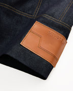 RVB Shinka Core Denim Jort Wide Leg Shorts Blue Vietnamese Streetwear
