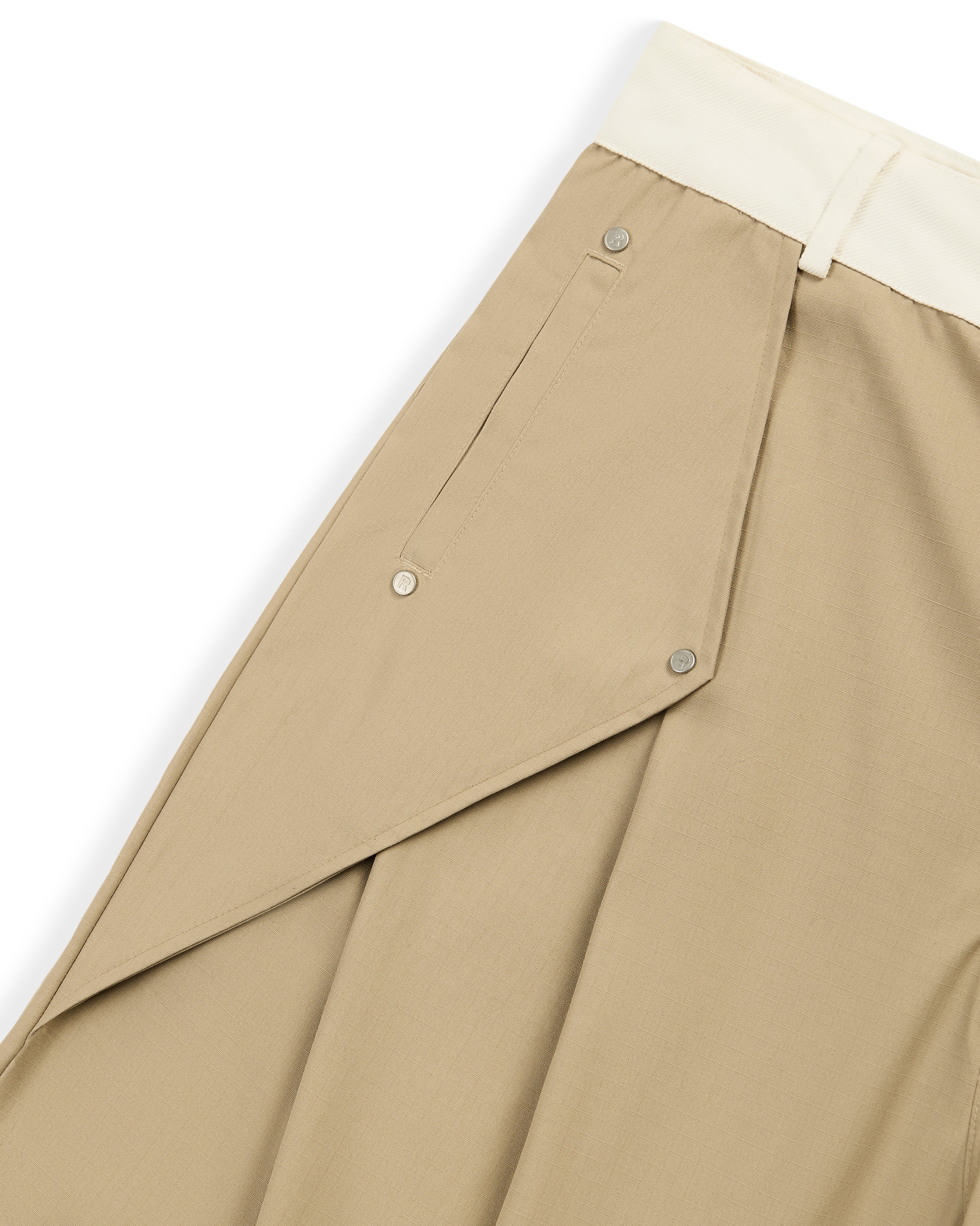 Shinka Drift Oversized Pants Beige