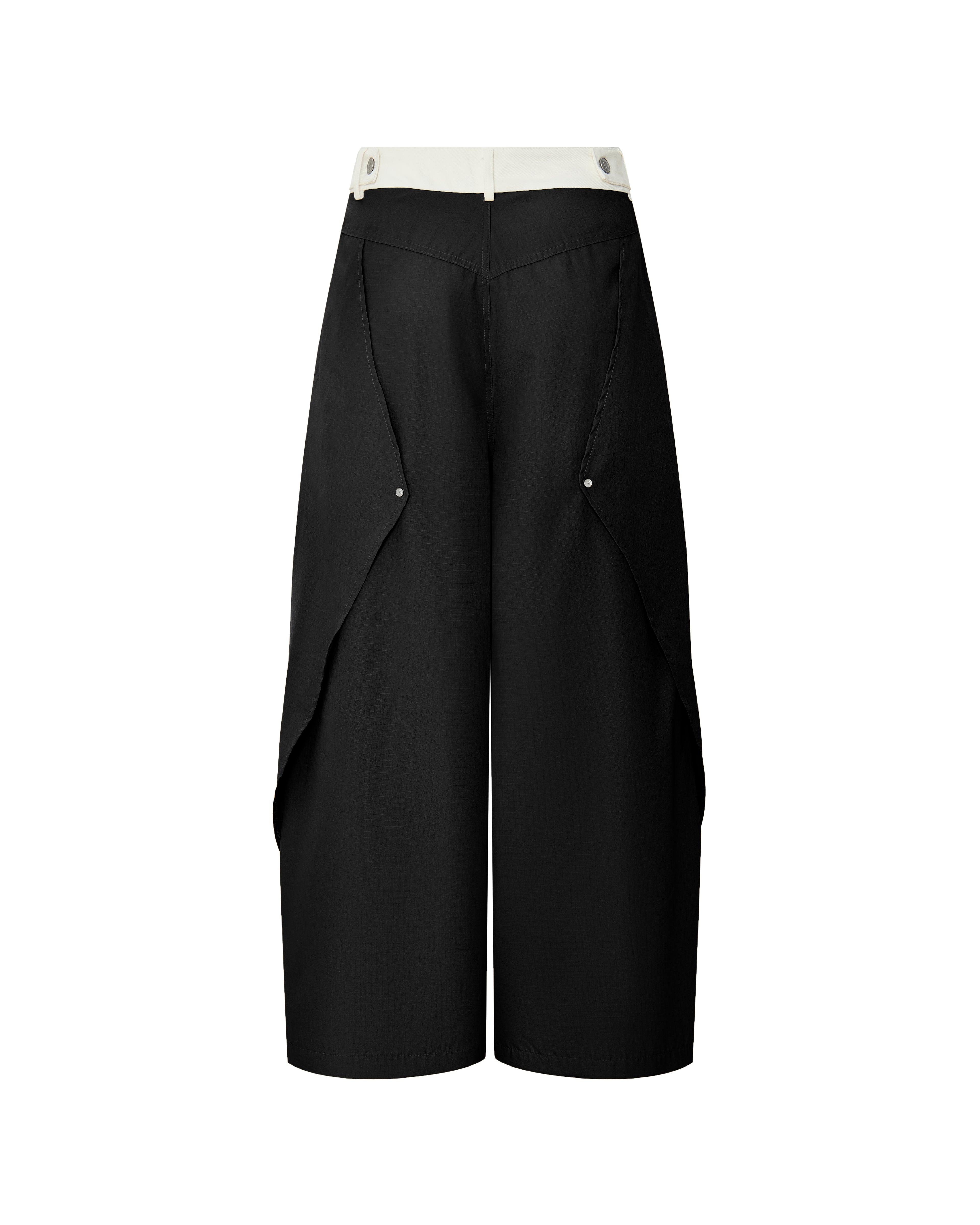 Shinka Drift Oversized Pants Black