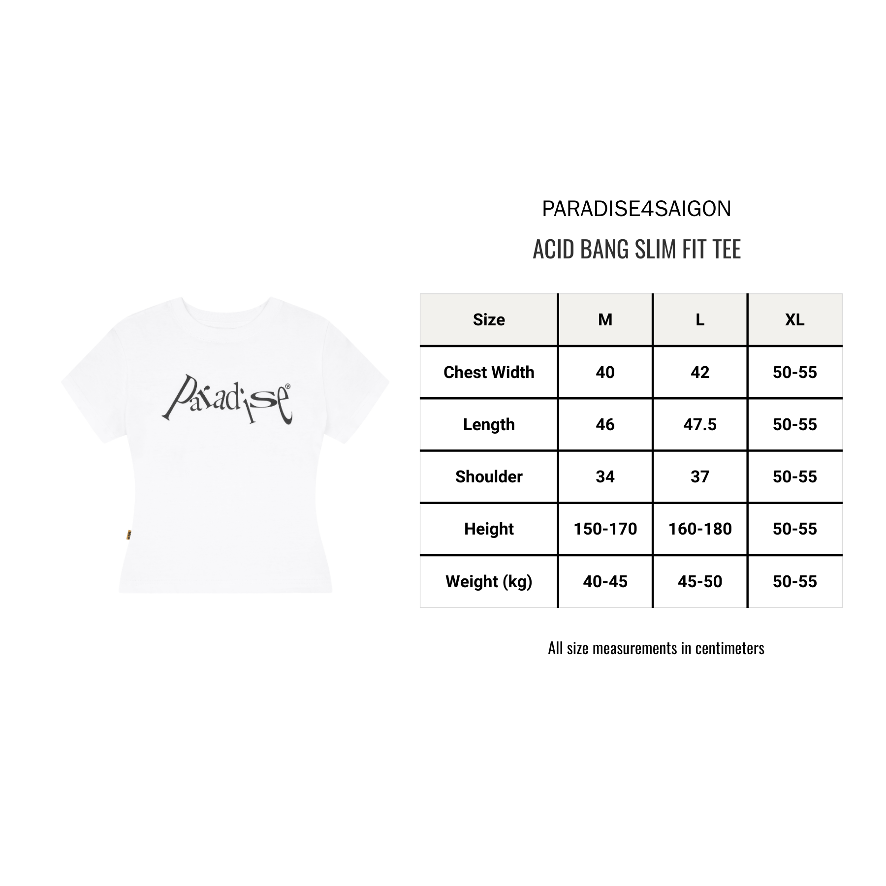 Acid Bang Slim Fit Tee