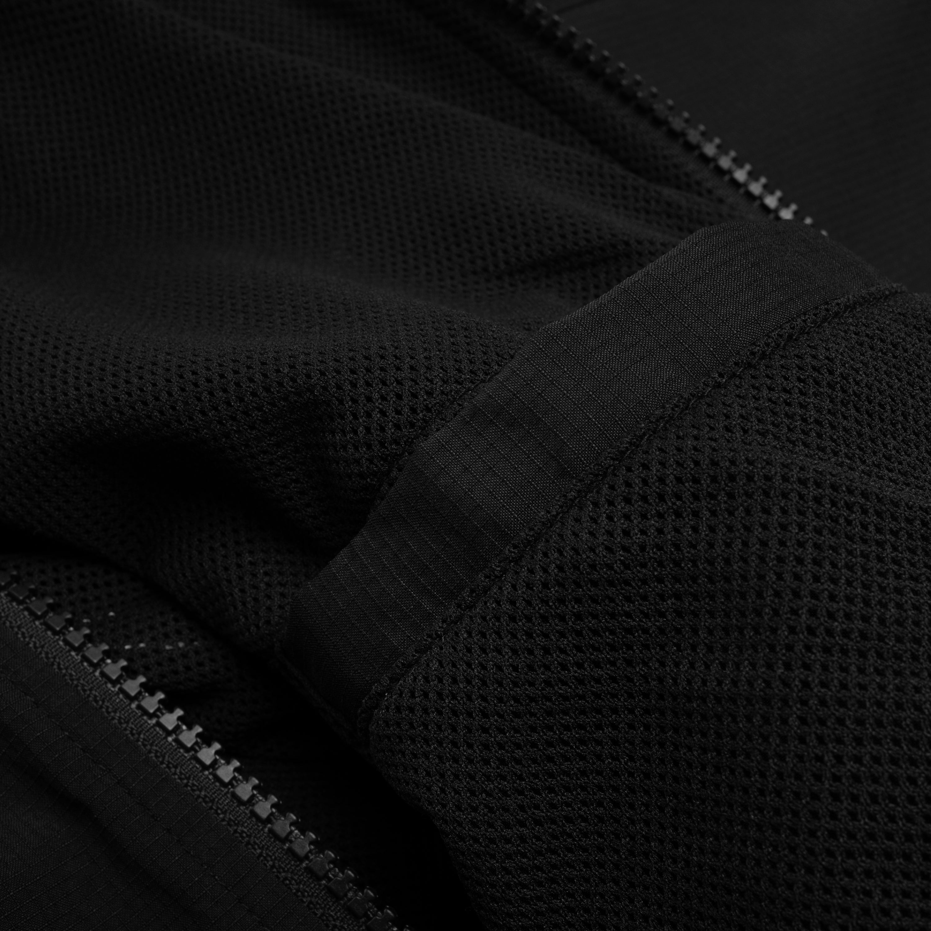 Classic Dashed Line Nylon Jacket