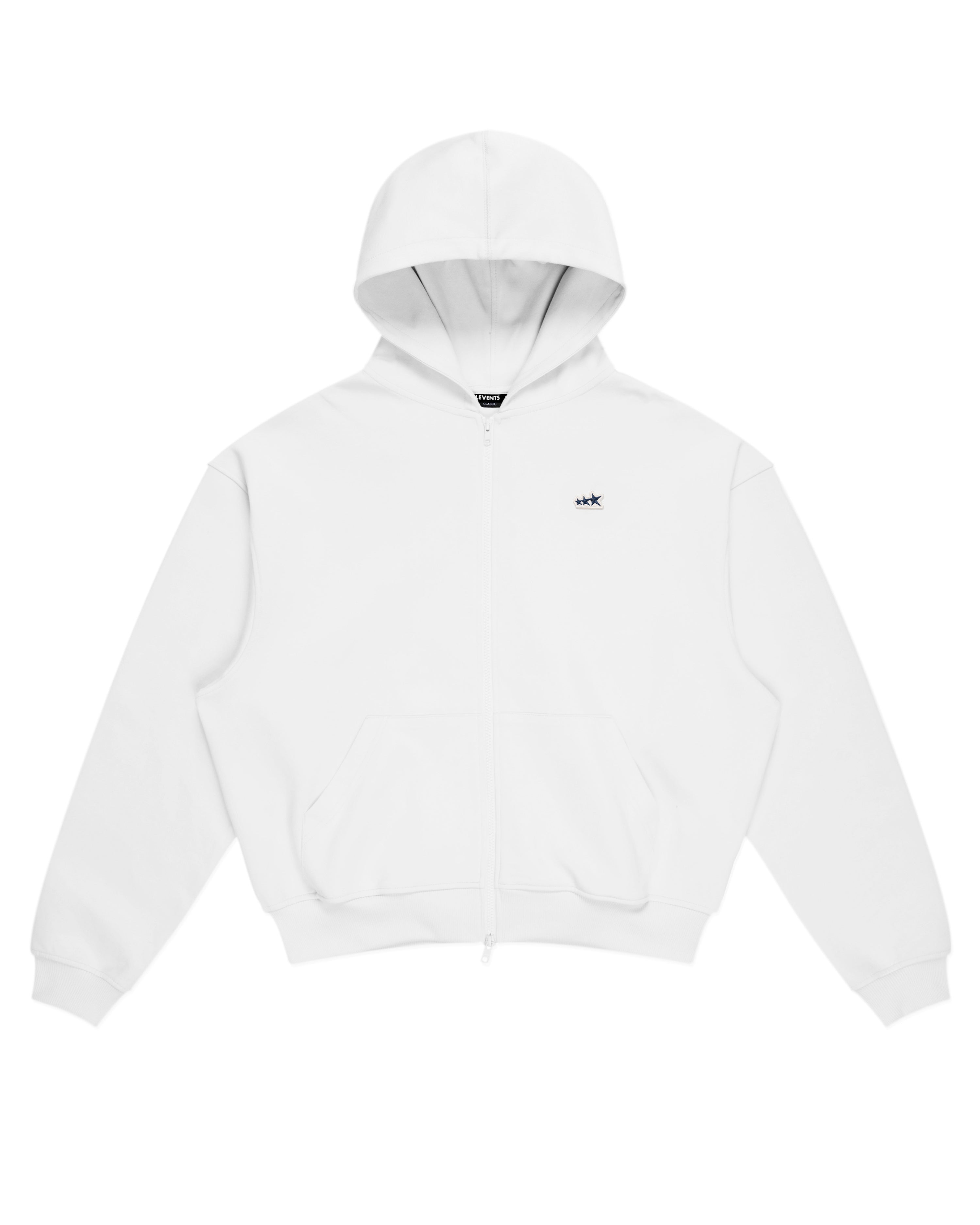 Classic Triple Star Zipper Hoodie