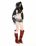 Bong 2 In 1 Mini Skirt Hoodie