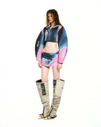 Bong Gradient Crop Jacket