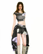 Bong 2 In 1 Mini Skirt Hoodie