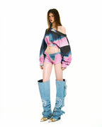Bong Printed Micro Shorts