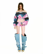 Bong Printed Micro Shorts
