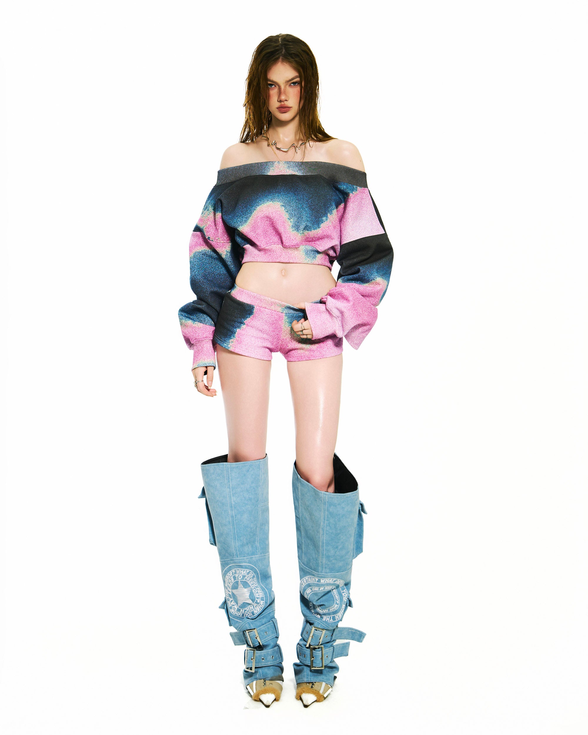 Bong Printed Micro Shorts