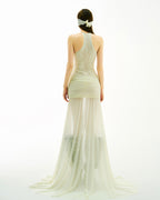 Bong Lace Wrapped Split Dress