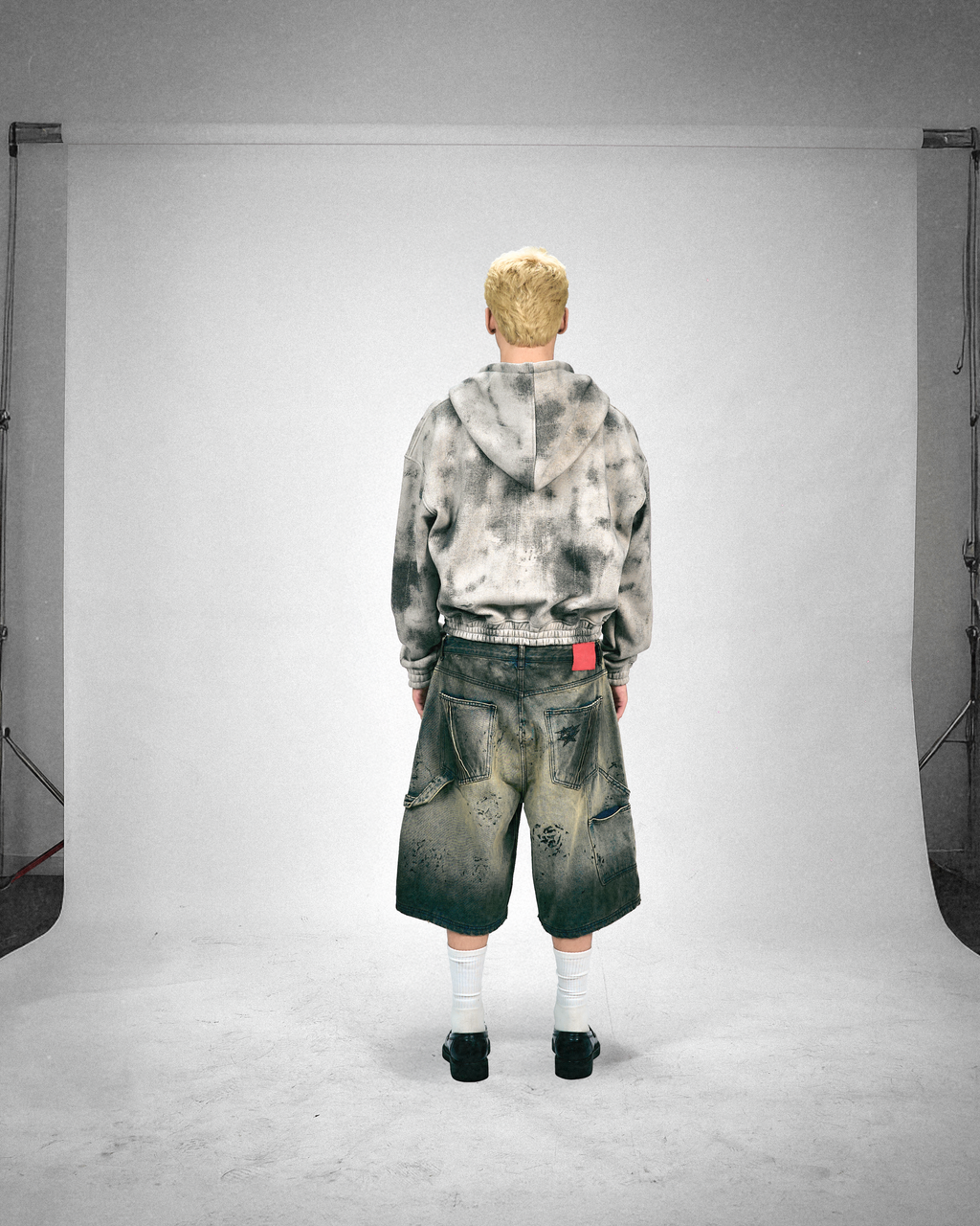 DEVOTUS Smolder Zip Boxy Hoodie Vietnamese Streetwear