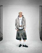 DEVOTUS Smolder Zip Boxy Hoodie Vietnamese Streetwear