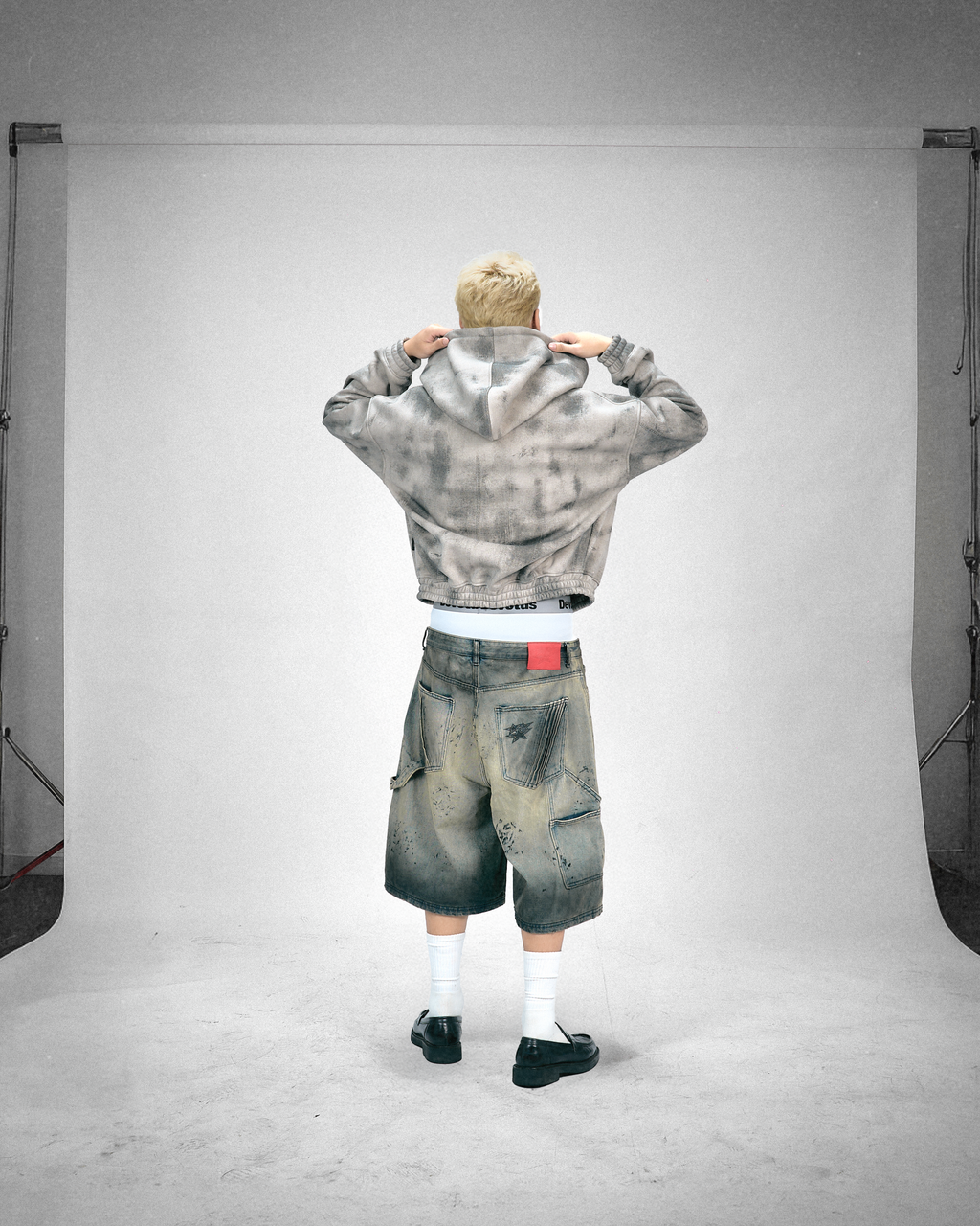 DEVOTUS Smolder Zip Boxy Hoodie Vietnamese Streetwear