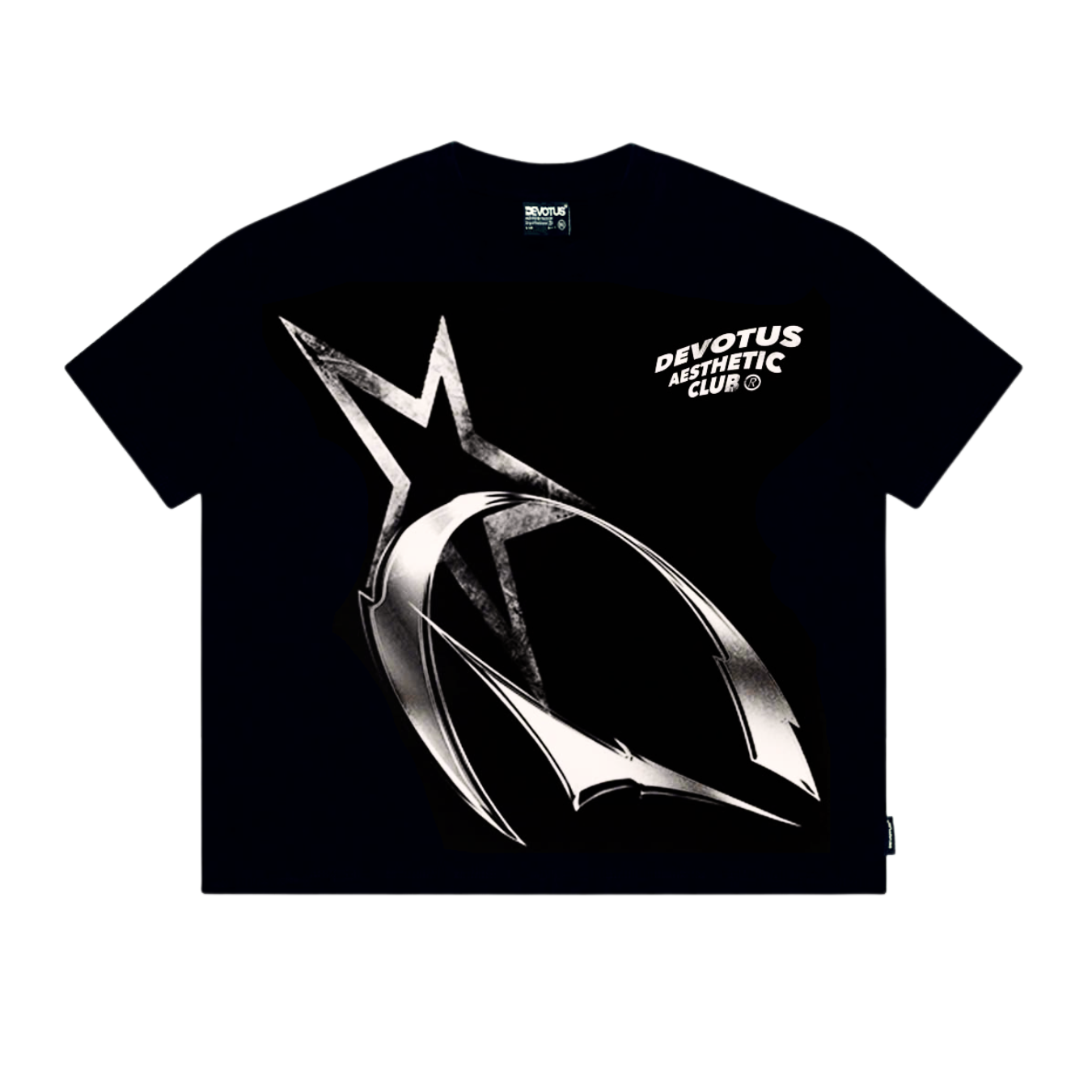 DEVOTUS Star Wash Boxy T-Shirt Vietnamese Streetwear
