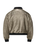 RVB Shinka Shift Reversible Bomber Jacket Gold Vietnamese Streetwear