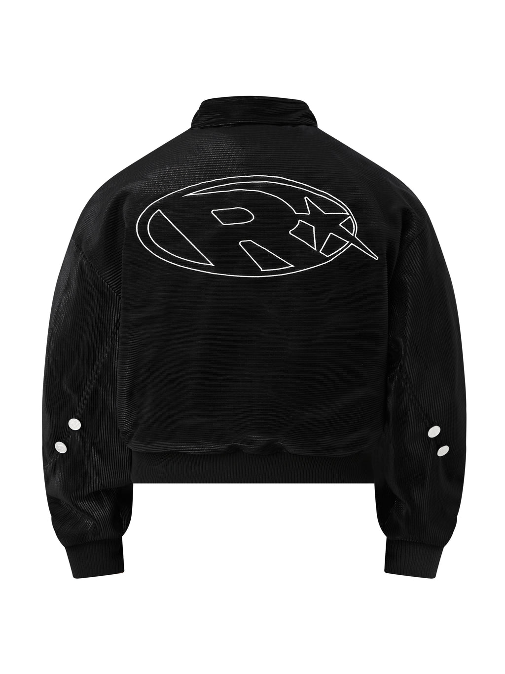 RVB Shinka Shift Reversible Bomber Jacket Silver Vietnamese Streetwear