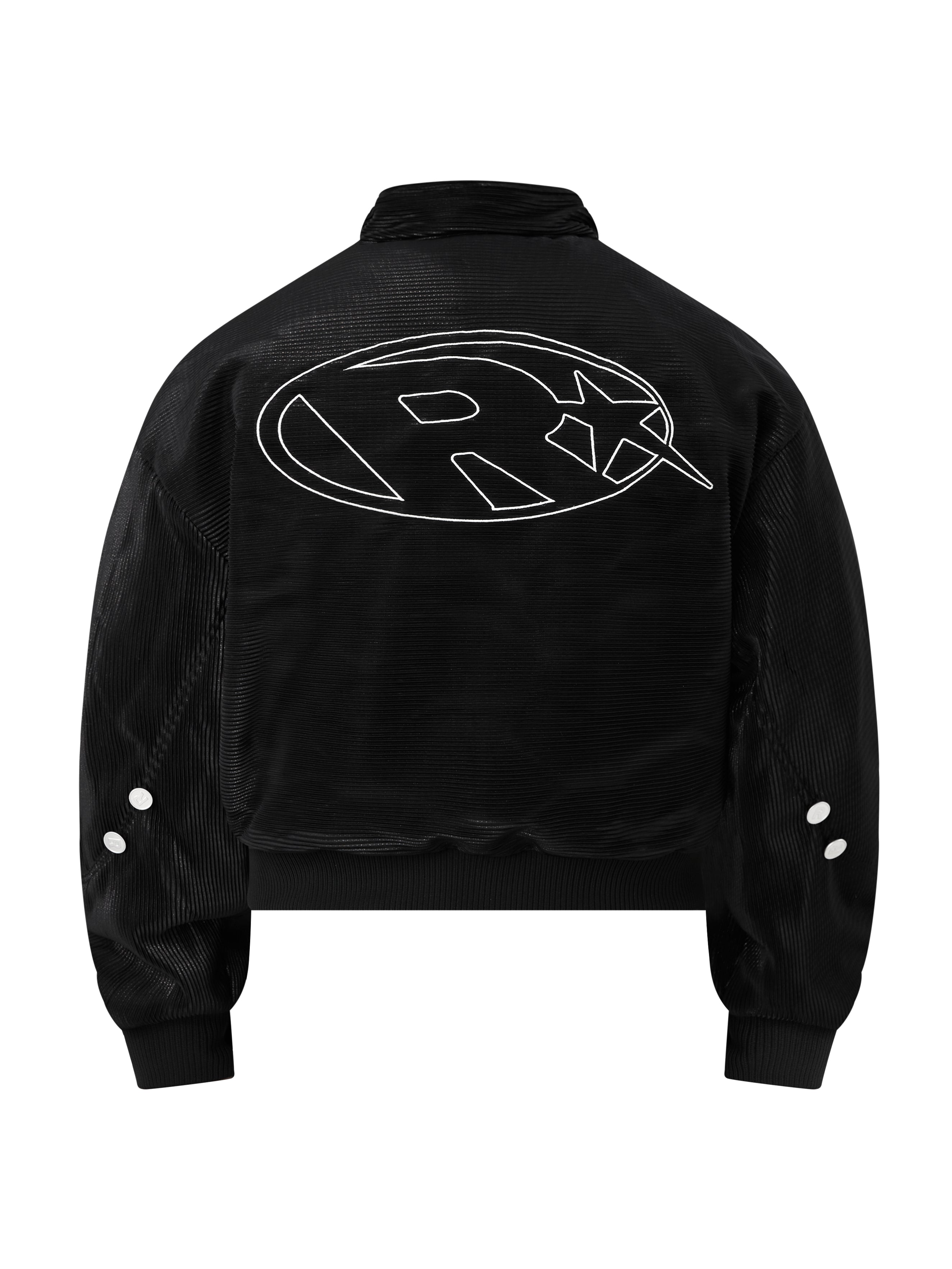 Shinka Shift Reversible Bomber Jacket Silver