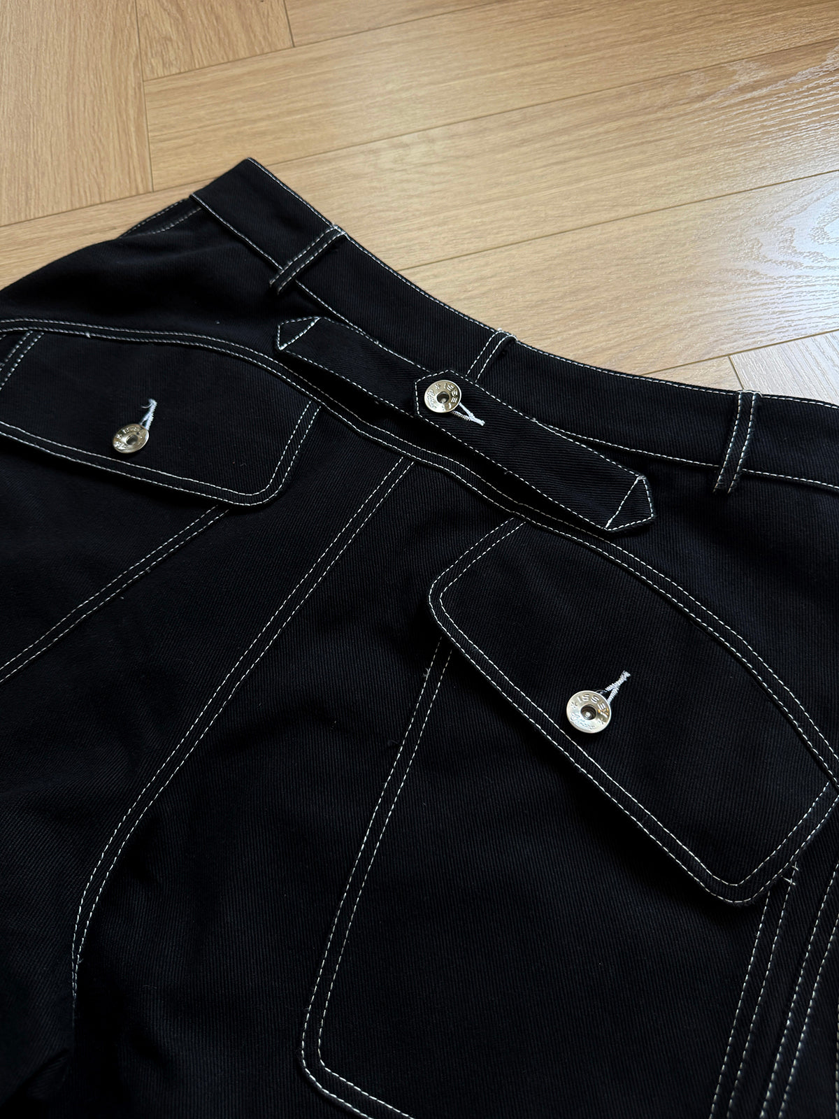 Rounded Khaki Pants