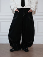 Rounded Khaki Pants