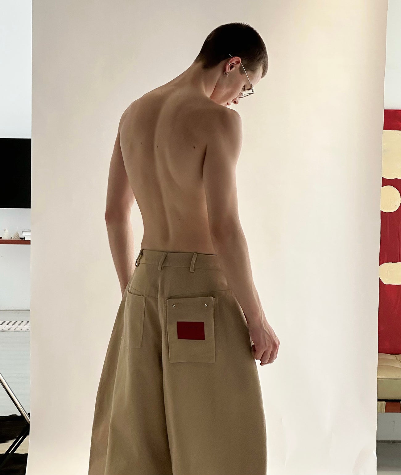 Rooted Khaki Pants