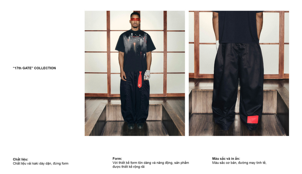 17Th Gate Baggy Pants