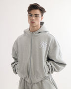 Logo Zip Hoodie