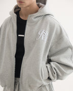 Logo Zip Hoodie
