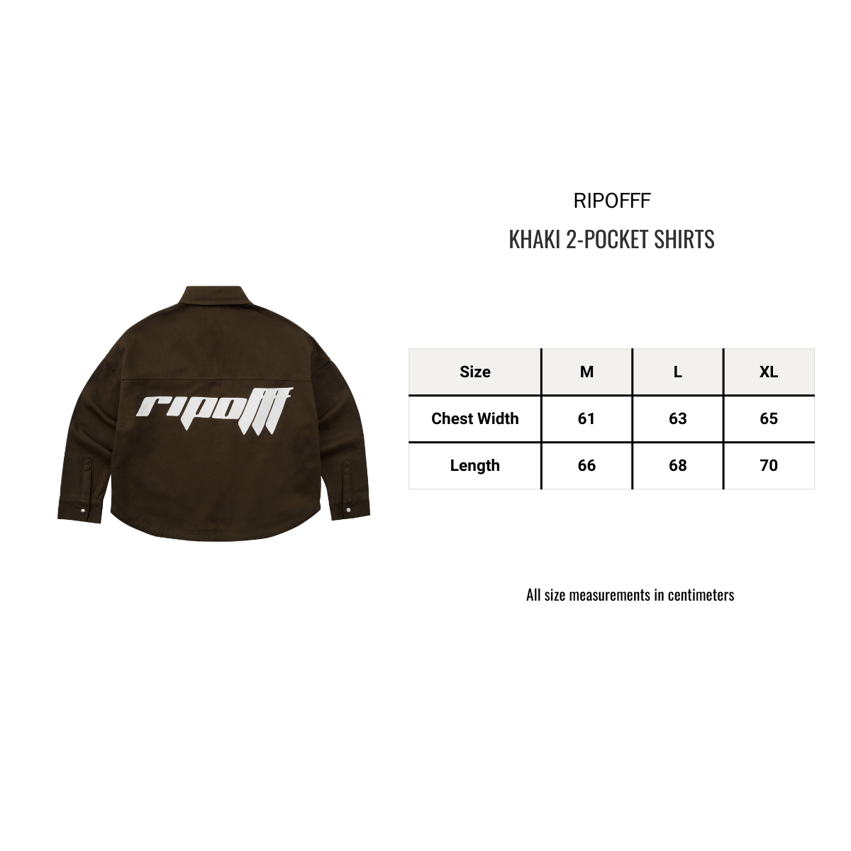 Khaki 2-Pocket Shirt