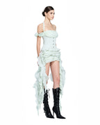 LSOUL Lotis Top Green Vietnamese Womenswear