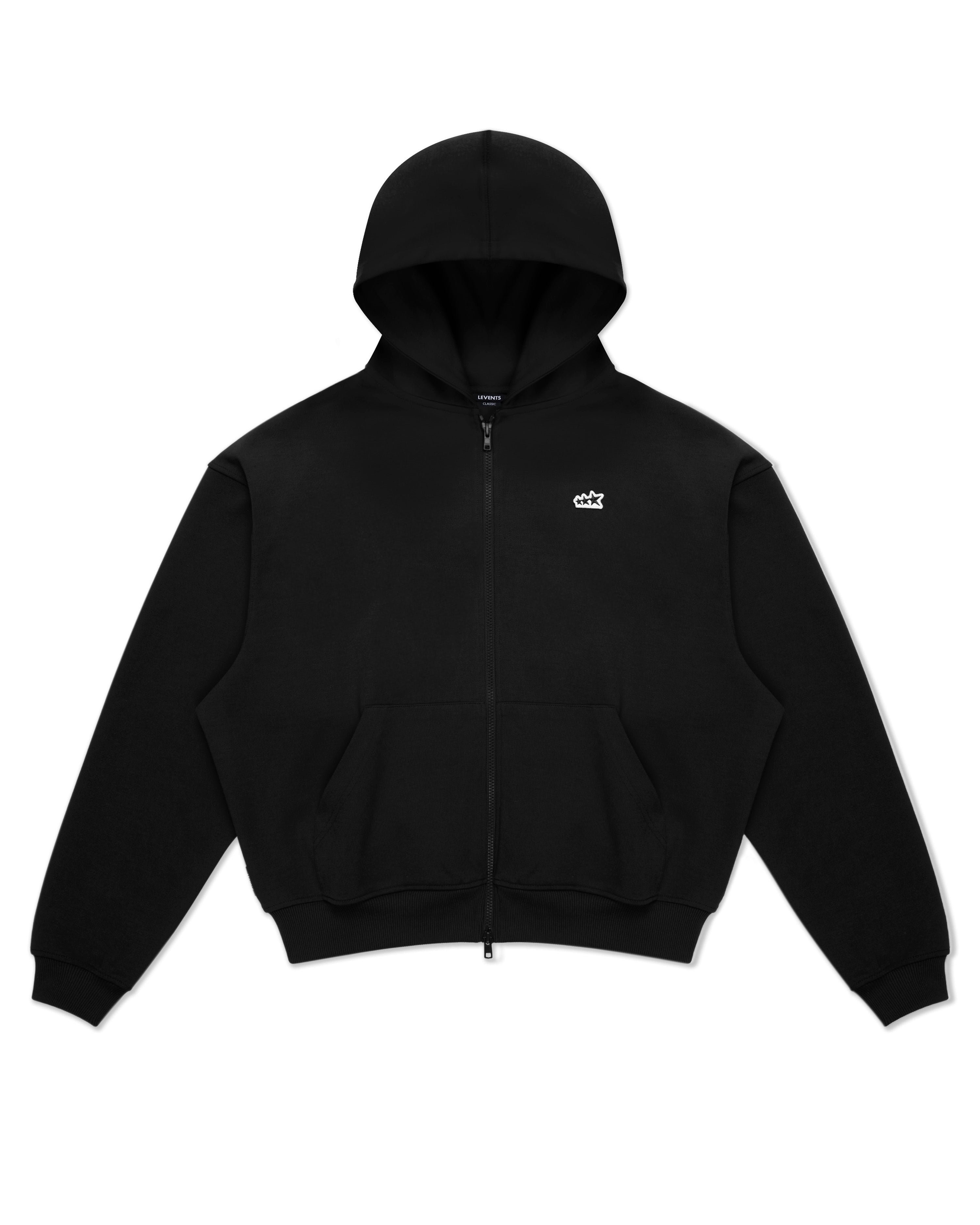 LEVENTS Classic Triple Star Zipper Hoodie Vietnamese Streetwear