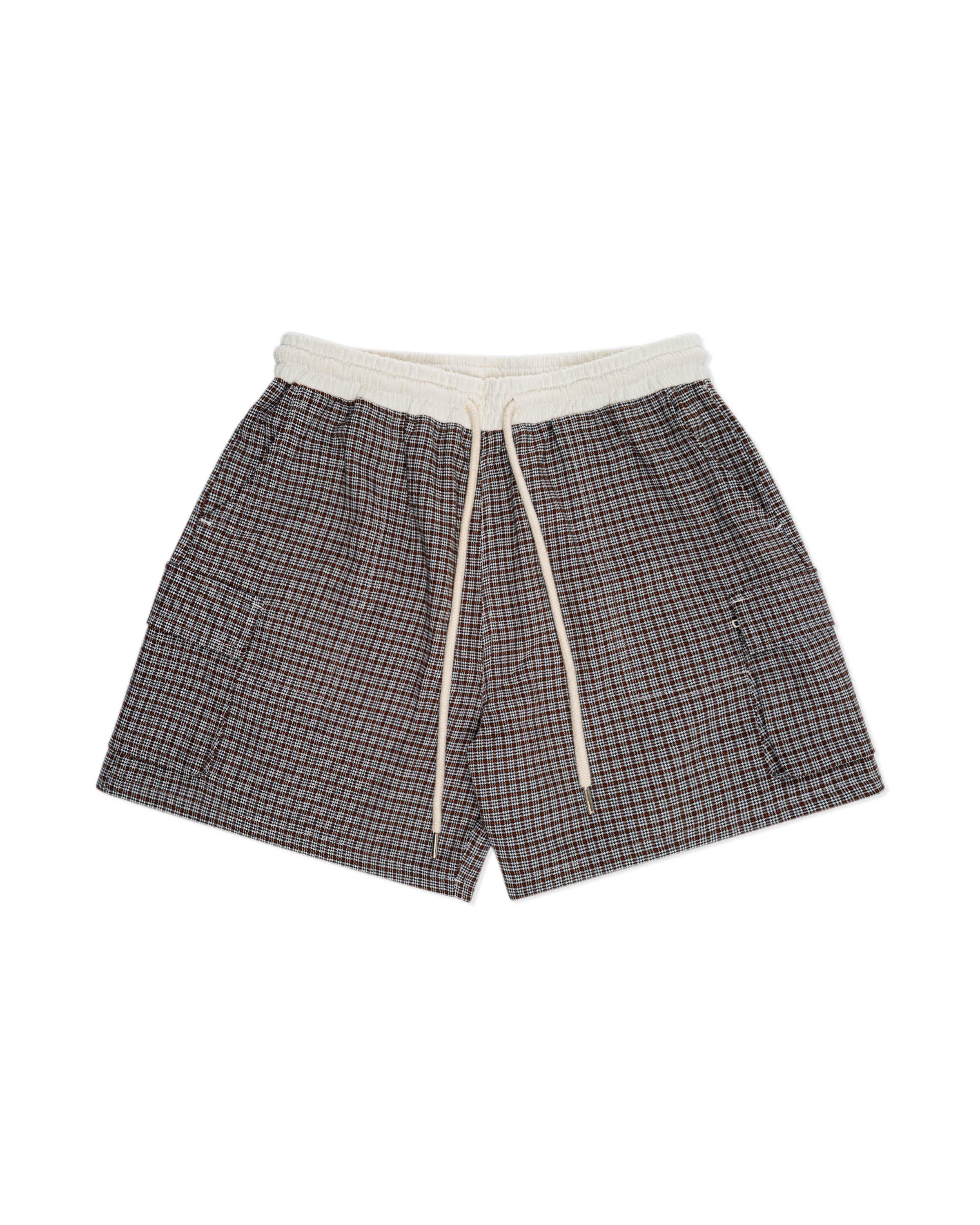 LEVENTS Plaid Cargo Shorts Vietnamese Streetwear
