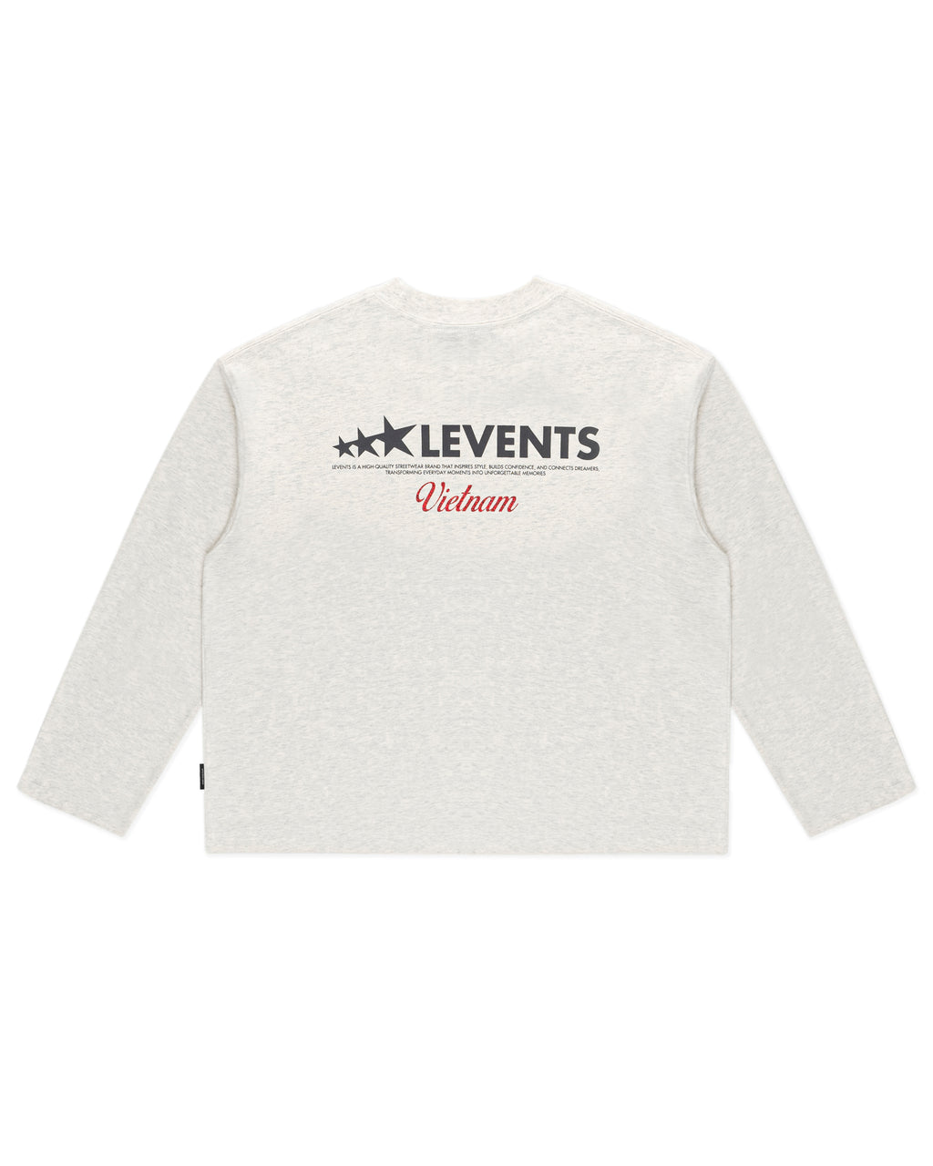 LEVENTS Vietnam Limited Edition Long Sleeve Vietnamese Streetwear