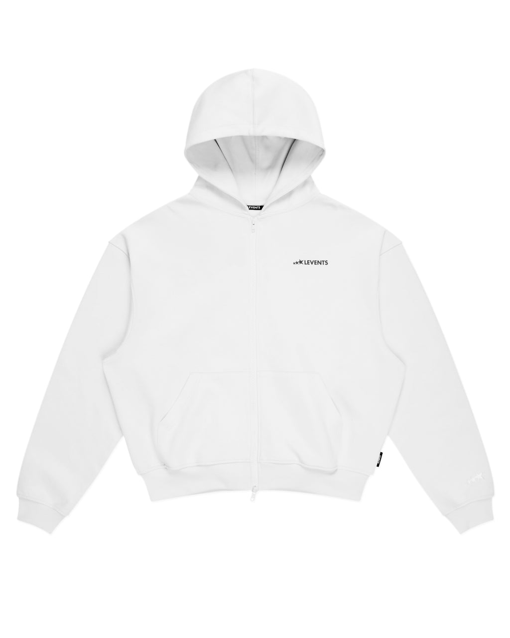 LEVENTS Xl Logo Zipper Hoodie Vietnamese Streetwear