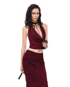 LINISS Crimson Chan Top Vietnamese Womenswear