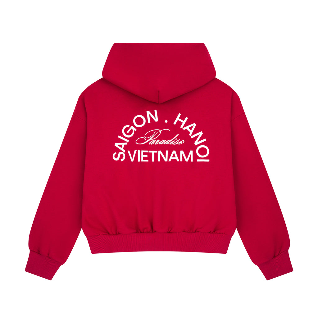 PARADISE4SAIGON Classic Logo Hoodie Vietnamese Streetwear