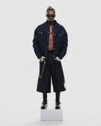 RVB Shinka Core Denim Jacket Boxy Jacket Blue Vietnamese Streetwear