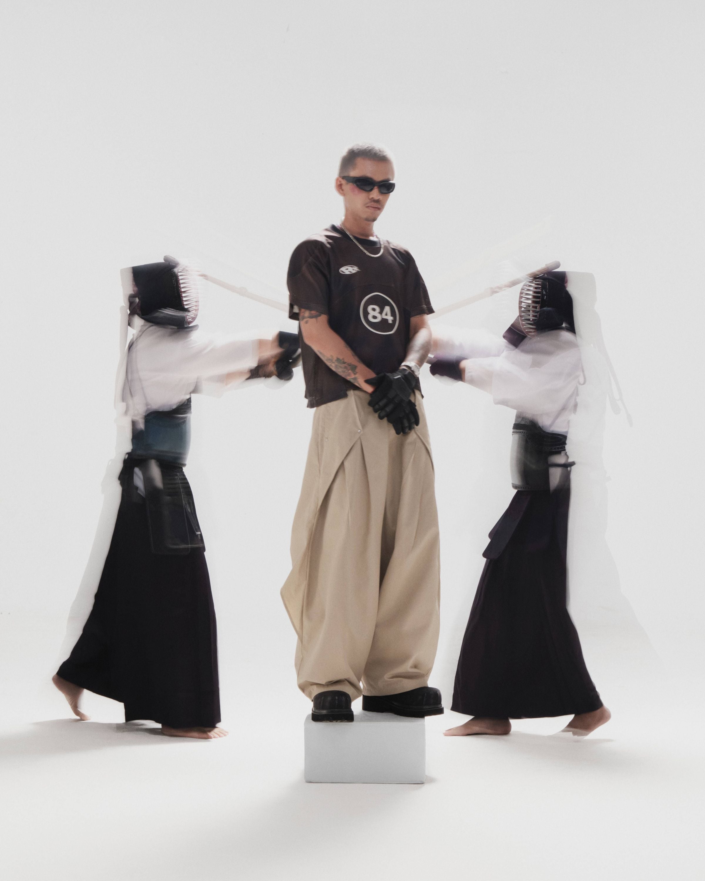 RVB Shinka Drift Oversized Pant Sand Vietnamese_Streetwear