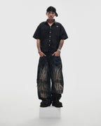 RVB Shinka Creep Short Sleeve Boxy Shirt Vietnamese Streetwear