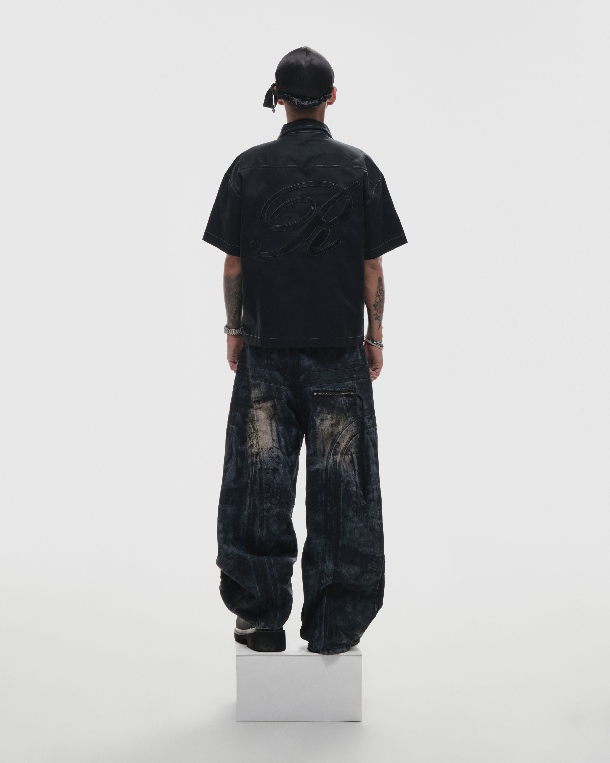 Shinka Creep Short Sleeve Boxy Shirt