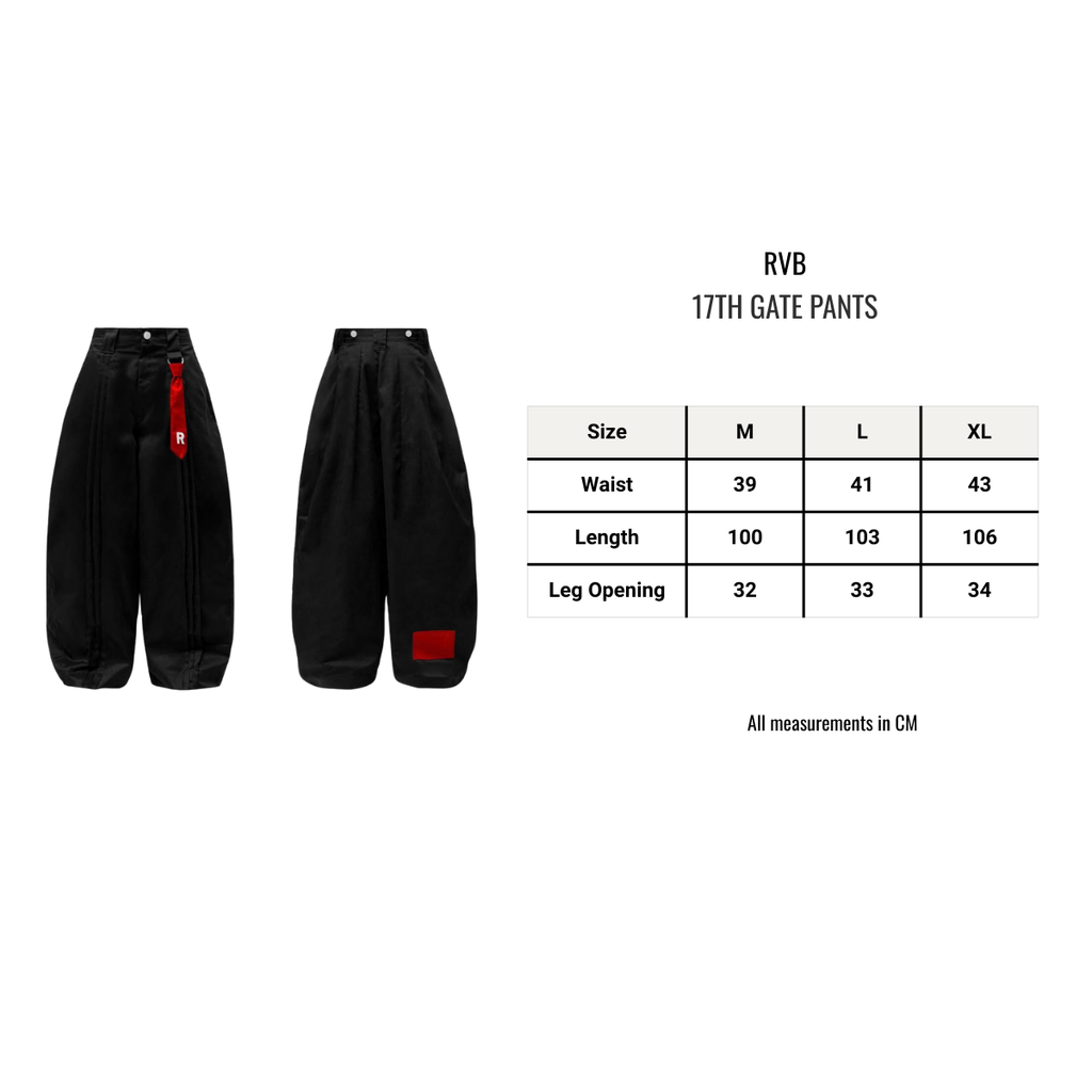 17Th Gate Baggy Pants