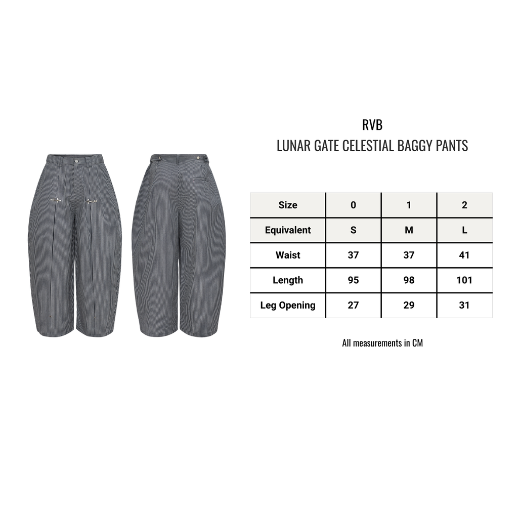 Celestial Lunar Gate Denim Pants