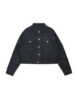 Shinka Core Denim Jacket Boxy Blue